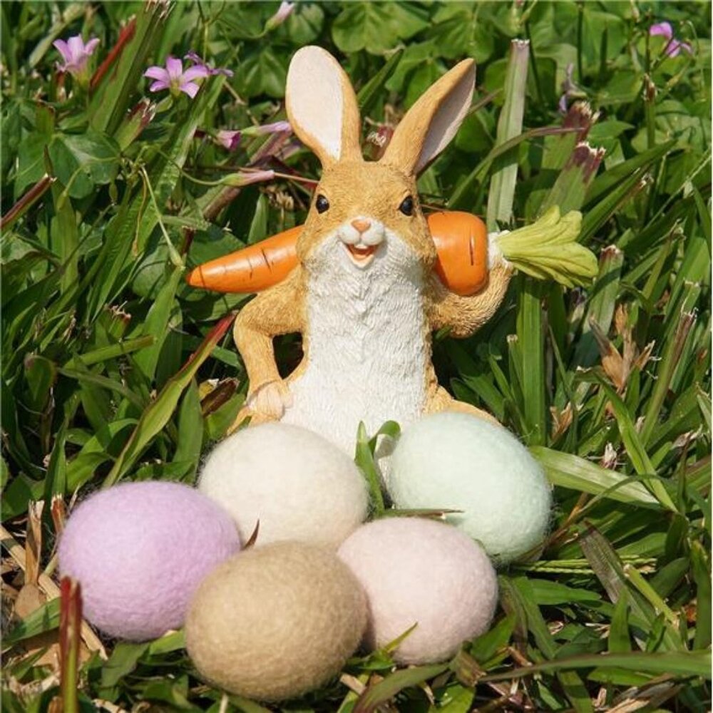 Decorative Easter Eggs, Felted Wool Eggs Ornaments for Easter Decoration